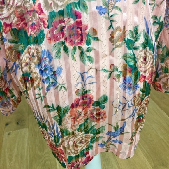 Vintage 90’s Victoria’s Secret Floral Blouse - Picture 9 of 10
